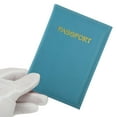 thumbnail image 3 of Unique Bargains 1 Pc Passport Holder Lightweight Passport Sleeve Light Blue, 3 of 5