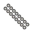 thumbnail image 1 of 3D Printer Pulley Wheel Set, Durable Stainless POM Pulley Wheel Set No Noise  For Printing Shop Black, 1 of 8