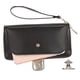 thumbnail image 4 of (Black) - AMNF RFID Blocking Womens Single Zip-Around Wristlet Wallet with Cellphone Pocket, 4 of 5