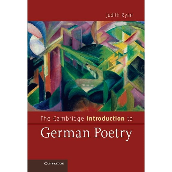 Cambridge Introductions to Literature (H The Cambridge Introduction to German Poetry, (Hardcover)