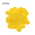 thumbnail image 3 of Unique Bargains Hearts Patches Yellow Iron-On Patch Sew Embroidered Applique 2.8x2.68 Inch Clothing Repair Backpack 20Pcs, 3 of 6