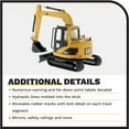 thumbnail image 5 of CAT Caterpillar 308C CR Excavator with Operator "Core Classics Series" 1/50 Diecast Model by Diecast Masters, 5 of 8