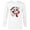 White, variant on Disney Minnie Mouse Sports Soccer Kickin’ It 100% Football - Long Sleeve T-Shirt for Men - Customized-White