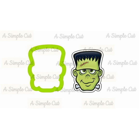 Frankenstein Head Cookie Cutter