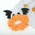 thumbnail image 5 of Unique Bargains 1 Pc Hair Elastics Fashion Halloween Bat Hair Ties Black Orange, 5 of 5