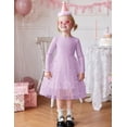 thumbnail image 5 of Arshiner Toddler Tutu Dress Fall Winter Long Sleeve Party Tulle Dresses, 5 of 5