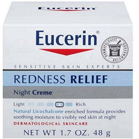 Eucerin Redness Relief, Night Creme 1.70 oz