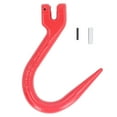 thumbnail image 2 of Lifting Hook, Integrated Forming No Deformation Alloy Steel Clevis Hook 1.12T Load Capacity  for Factory Dock Handling, 2 of 7