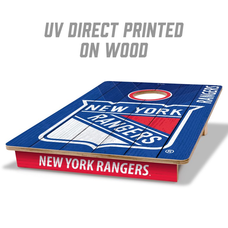 YouTheFan NHL New York Rangers 2' x 3' Cornhole Game No Bags