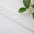 thumbnail image 4 of 90 X 3 Inch Peel And Stick 3D Flexible Foam Wall Trim White Self Adhesive Wallpaper Border Sticky Decorative Edging Baseboard Lines For Mirror Border Wall Hotel Diy Decor, 4 of 4
