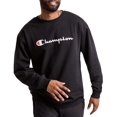 thumbnail image 5 of Champion Mens Powerblend Fleece Crew, M, Script Black, 5 of 5