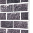 thumbnail image 3 of vidaXL 3D Wall Panels with Black & Grey Brick Design 10 pcs EPS, 3 of 4