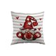 thumbnail image 2 of Funda de almohada con estampado de corazones de San Valentín | Decoración festiva para sofá y dormitorio | Funda de cojín de poliéster de 45 x 45 cm con cremallera oculta, 2 of 6
