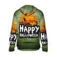 thumbnail image 3 of Kll Halloween Night Print Men'S Women’s Upf 50+ Sun Protection Outdoor Hoodie Jacket Long Sleeve Fishing Hiking Performance Shirt- Large, 3 of 8
