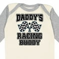 thumbnail image 4 of Inktastic Daddys Racing Buddy Car Flags Boys or Girls Long Sleeve Baby Bodysuit, 4 of 5