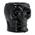 thumbnail image 2 of Sagebrook Home Ceramic 5" Skull Scented Candle, Black 14Oz, Round, Ceramic, Contemporary, 5"L X 5"W X 5"H, Solid Color, 2 of 8