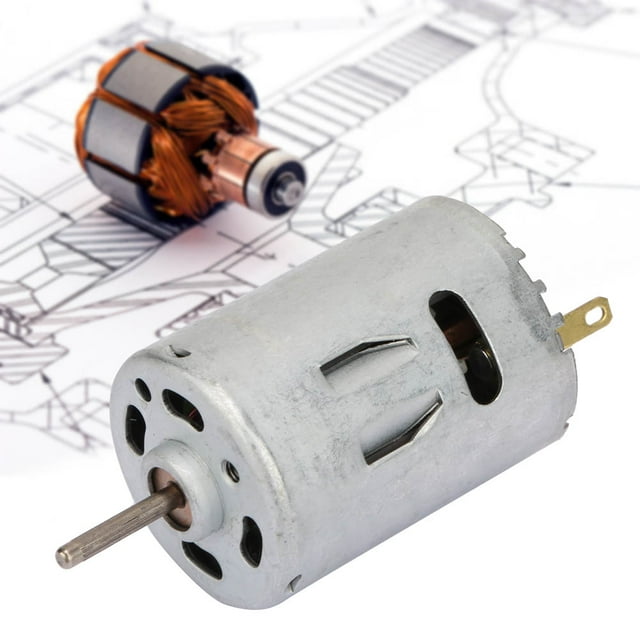 380 Engine Motor, 3 6V 380 Motor 14mm Long Axis Lithium Battery High Speed Motor for High Speed Car Models and Model Aircraft, Hobby Rc Vehicle Motors