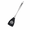 Slotted spatula, variant on Extra Long Silicone Spatula for Non-Stick Cookware, 14-Inch Heat Resistant Flexible Turner, Anti-Scratch Kitchen Cooking Utensil for Pancakes and Eggs, Midnight Onyx