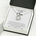 thumbnail image 3 of To Mom Remembrance Message So Much to Remember White Forever Necklace w Message Card, 3 of 7