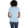 thumbnail image 2 of Hanes T-Shirt Femme Cool DRI, L, Bleu Clair, 2 of 2