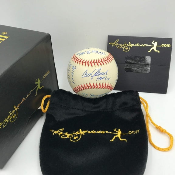 Rare Tom Seaver Signed Heavily Inscribed Career STAT Baseball With RJ COA