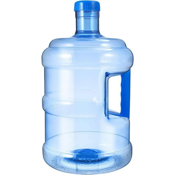 1.5 Gallon Plastic Water Jug, Reusable Handheld Water Bottle Kettle for Outdoor Hiking and Camping Water Storage Container