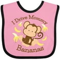 thumbnail image 3 of Inktastic I Drive Mommy Bananas Boys or Girls Baby Bib, 3 of 4