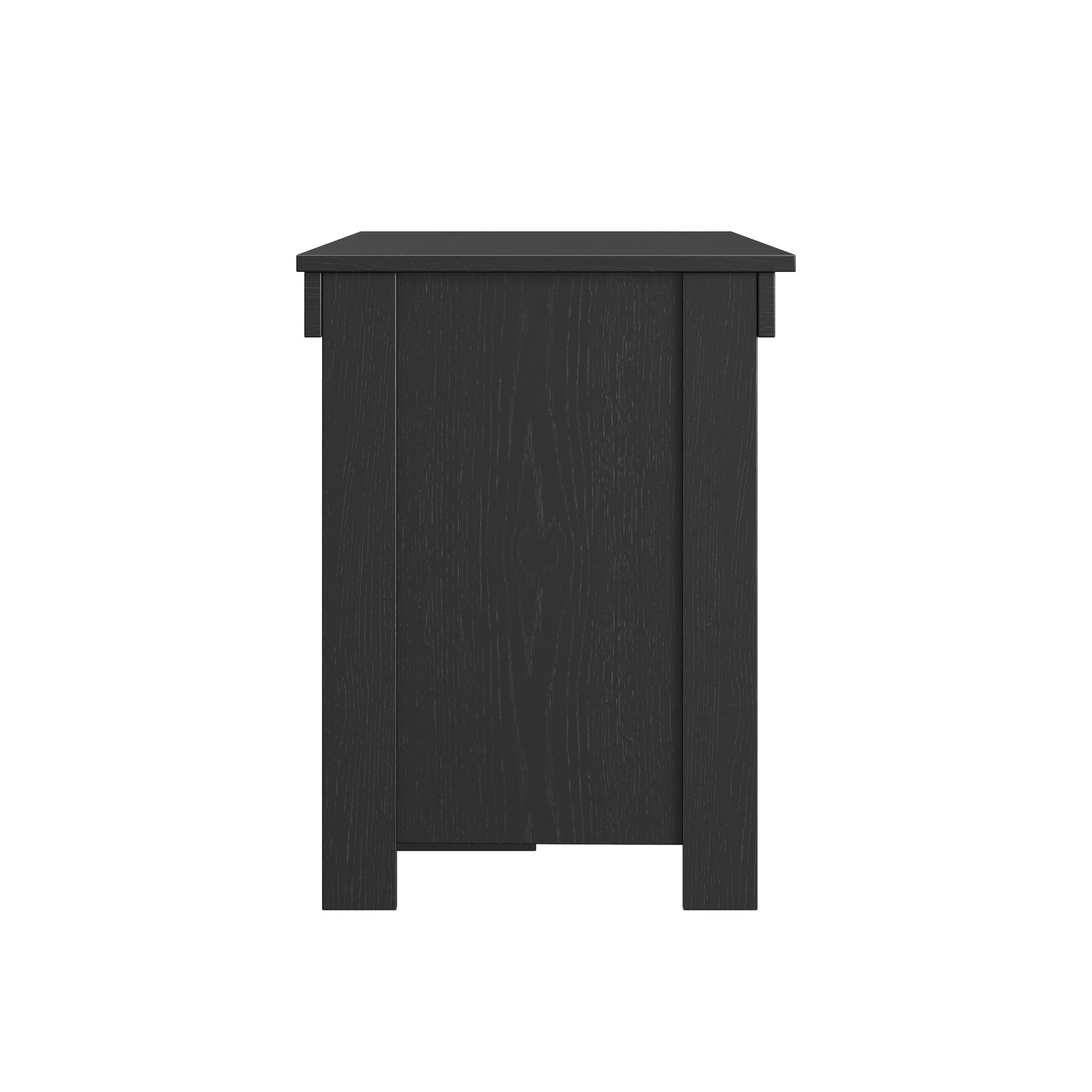 Mainstays Ardent No Tools Open Shelf TV Stand Console for TVs up to 50", Black