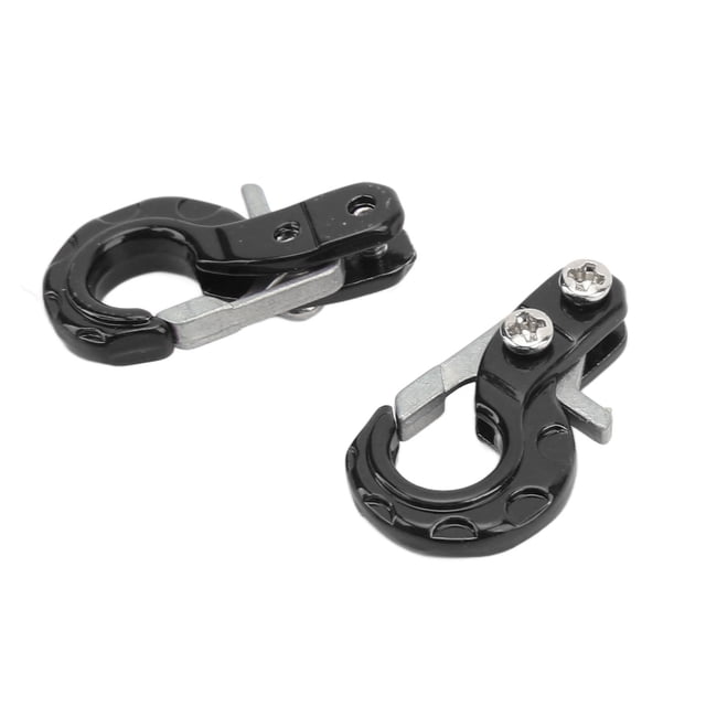 Mini gancho de remolque RC, 2 piezas RC Remolque de metal Piezas RC Gancho de remolque de metal RC Lo mejor de la línea Jadeshay A