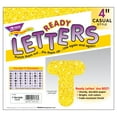 thumbnail image 3 of TREND Yellow Sparkle 4" Casual Uppercase Ready Letters, 71 Per Pack, 3 Packs, 3 of 3