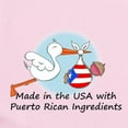 thumbnail image 2 of CafePress - Stork Baby Puerto Rico USA Infant Bodysuit - Baby Light Bodysuit, Size Newborn - 24 Months, 2 of 4