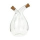 thumbnail image 1 of Dispensador de aceite 2 en 1, botella de aceite de vidrio transparente, botella clásica, vinagrera con vertedor para cocinar a la parrilla en casa, 1 of 9