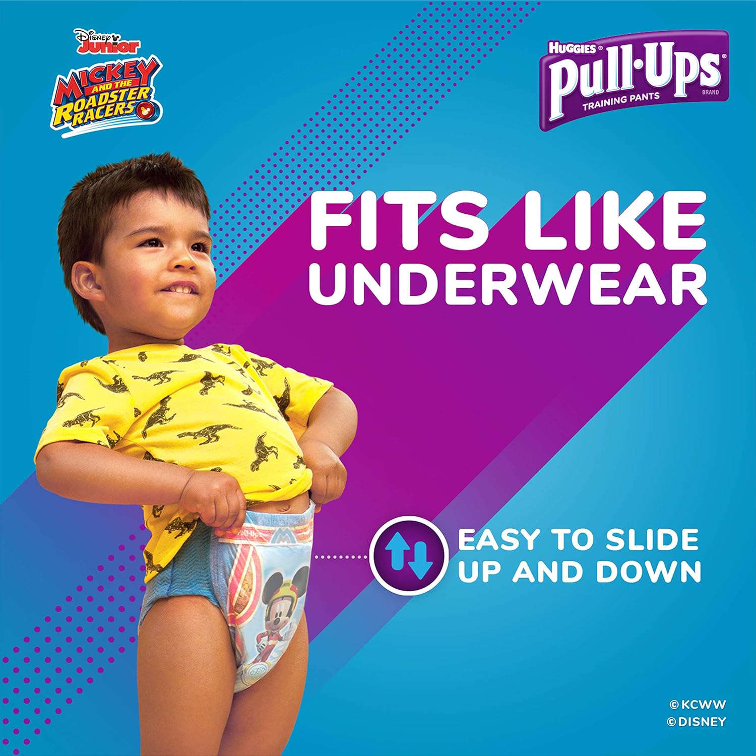 Pull-Ups Learning Designs Potty Training Pants for Boys, 4T-5T ( lb.), 18 Ct. (Packaging May Vary) - image 5 of 10