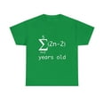 thumbnail image 2 of Funny Math Geek 20th Birthday, 20 Years Old  Boys Girls T-Shirt, 2 of 2