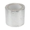 thumbnail image 1 of Cinta de parte inferior impermeable Unique Bargains 1 rollo 16.40ftx3.94"x0.04" Cinta flexible para RV, casa móvil, remolque de viaje, parche de reparación de desgarros tono plateado, 1 of 7