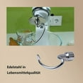 thumbnail image 4 of Mixing Attachments For Tilt-Head Stand Mixer, Stainless Steel Dough Hook & Non-Stick Coated Wire Whip, Easy Installation & Modern Design Compatible With Artisan Food Processors, 4 of 5