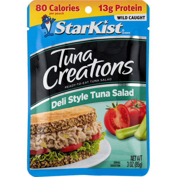 StarKist Tuna Creations Deli Style Tuna Salad Net Wt. 3oz Pouch