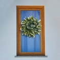 thumbnail image 5 of CreativeArrowy Emulation Eucalyptus Simulation Decoration Artificial Wreaths Beautiful Plastic Front Door Hanger Silk Flower Ornaments, 5 of 12