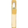 thumbnail image 3 of 14K Yellow Gold Polished Cross Chain Slide (15.73 X 10.7) Made In United States k6155, 3 of 6