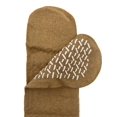 thumbnail image 2 of Comfort Axis 6 Pairs of Single Sided Non-Skid Travel Slipper Ankle Socks, Beige (X-Large), 2 of 8