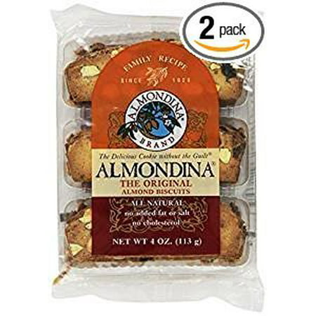 Almondia The Original Almond Biscuits No Cholesterol 4 Oz. Pack Of (Best Almond Flour Biscuits)