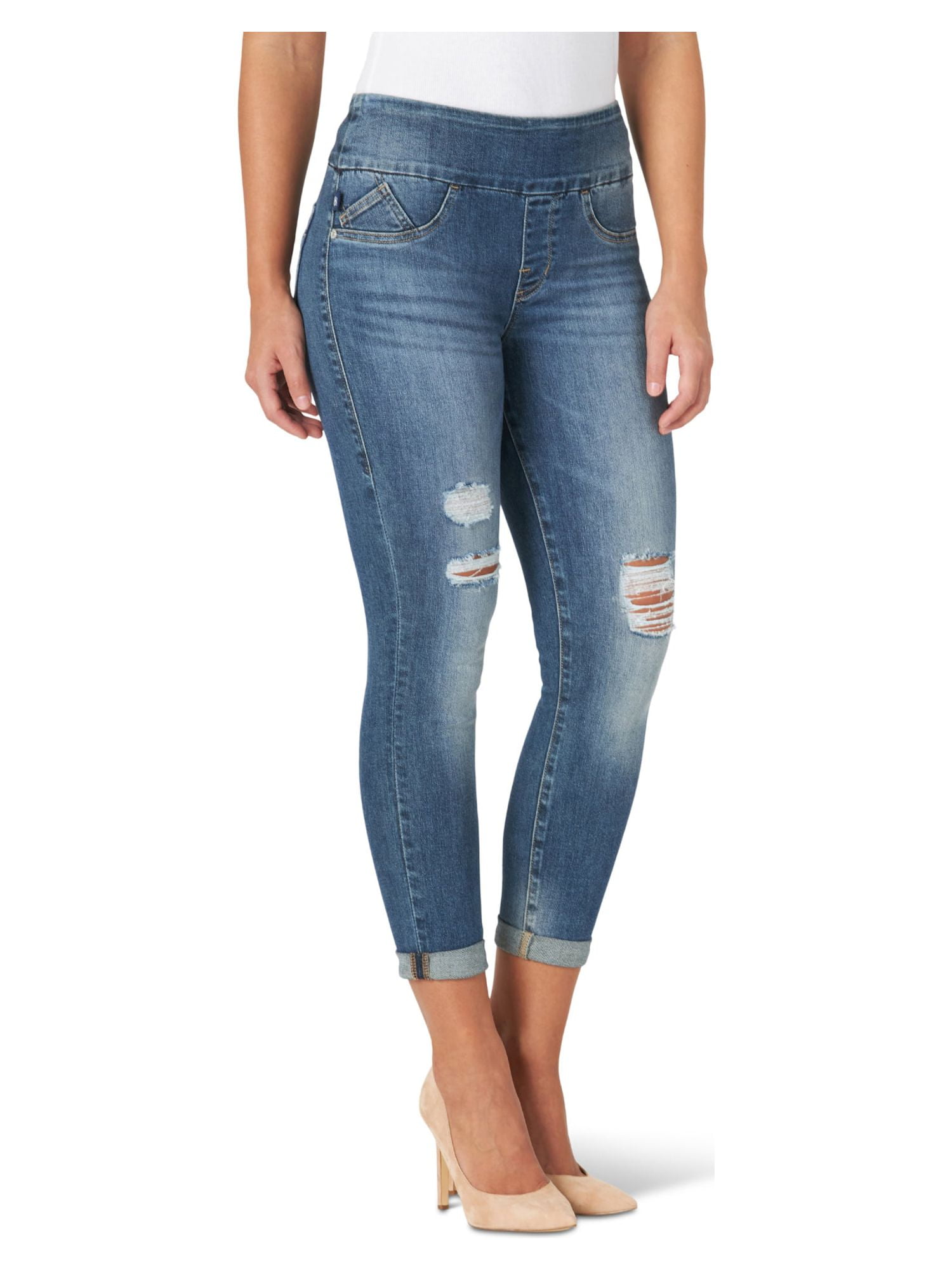 Rock & Republic Women's Denim Rx Fever Pull On Capri Legging