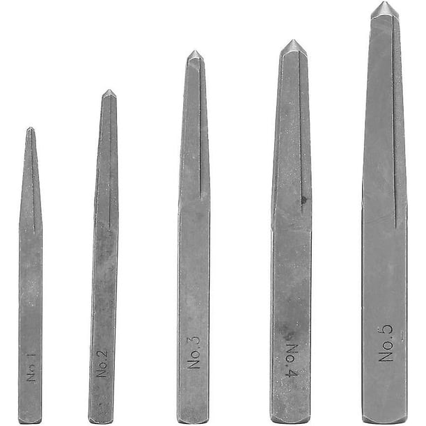 Extractores de tornillos: extractor de tornillos de 5 piezas, perno dañado roto, herramientas de fácil extracción