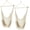 Beige, variant on PETGLE 2 Pcs Hanging Hammock Chair Boho Swing Chair Outdoor Indoor Comfy Soft Cotton Rope Weaving with 40 Inch Detachable Metal Bars for Backyard Living Room Garden, 270lb Capacity(Beige)
