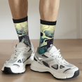 thumbnail image 6 of Logiee Cartoon Art Skull Print Adult Socks for Men & Women,Calf Socks, Ankle Socks,Boots Socks,Breathable Casual Sock,Unisex Crew Socks, 6 of 6