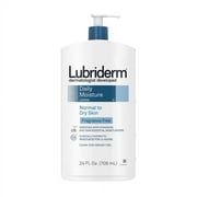 Lubriderm Daily Moisture Body Lotion, Fragrance Free, 24 Oz, 2 Pack