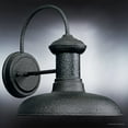 thumbnail image 3 of Urban Ambiance Luxury Urban Industrial Outdoor Wall Light, Size: 10-3/4"H x 10"W, with Vintage Electric Style Elements, Olde Iron Finish, UHP1024, 3 of 7