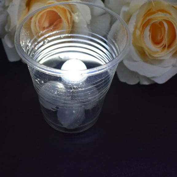 WHAMVOX 12PCS LED Floating Light Ball Globe Lights Pool Lamp for Decoration Use(White)