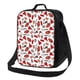 thumbnail image 1 of Fotbe Red Food Lonchera Bolsa de Almuerzo para Hombres y Mujeres, Lonchera de Gran Capacidad, Bolsa de Almuerzo Reutilizable, Bolsa Térmica Aislante, 1 of 7