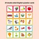 thumbnail image 4 of Juego de Aprendizaje del Alfabeto y Matemáticas Educativo con Bloques de Madera de Números y Letras, Tarjetas de Preguntas y Bolígrafo para el Aprendizaje en el Aula y en Casa, 4 of 9